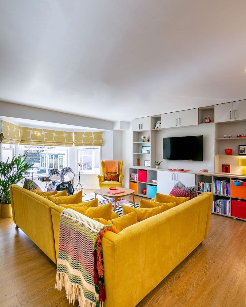 49+ Yellow Sofa Living Room Ideas That Simply Work in 2024 Houszed