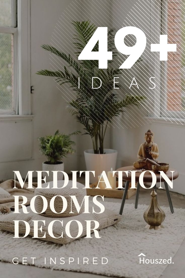 49+ Meditation Room Ideas That Deliver Peace of Mind in 2024 Houszed