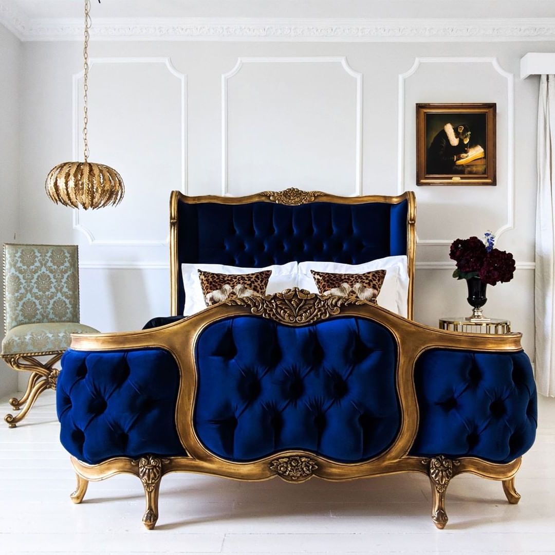 47+ Blue and Gold Bedroom Ideas That Leave You Stunned in 2024