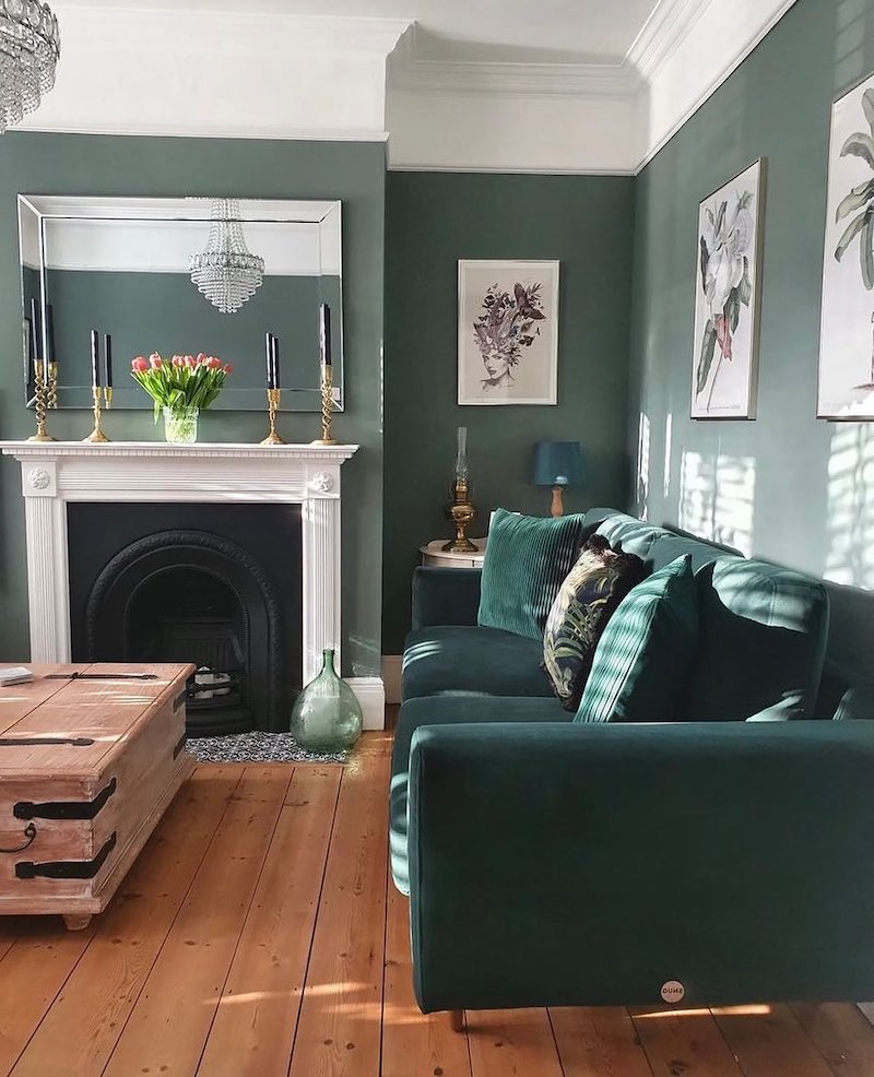 olive green sofa living room