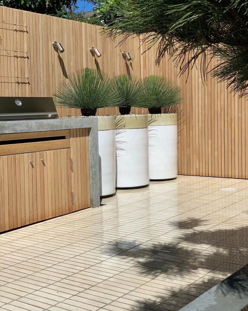 outdoor barbeque