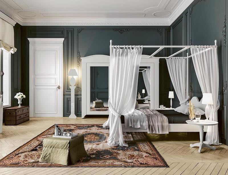 paris themed bedroom decor ideas