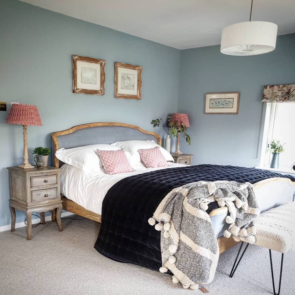 pink and blue bedroom ideas for adults