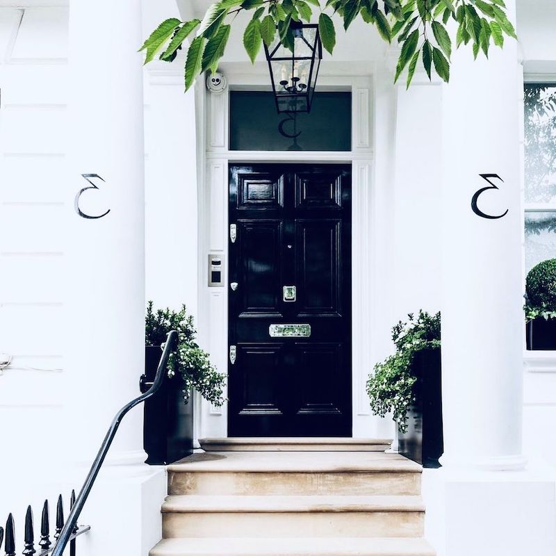 plants for front door entrance