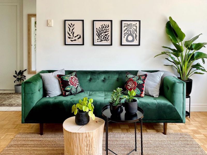 49+ Green Sofa Living Room Ideas That Will Make a Statement in 2024