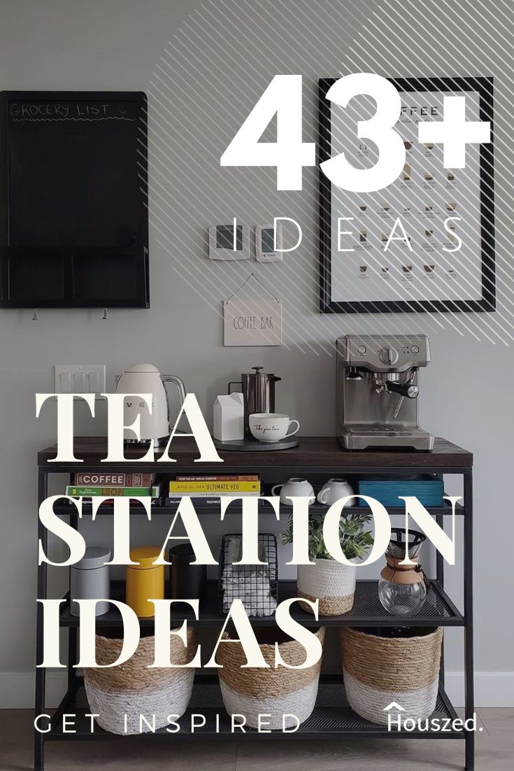 43+ Coffee and Tea Station Ideas That Make Your Friends Jealous