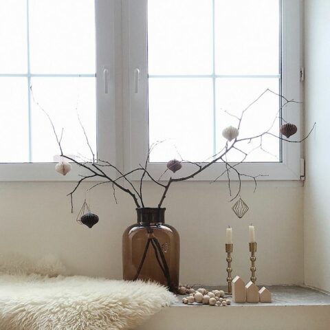 tree branches decoration ideas