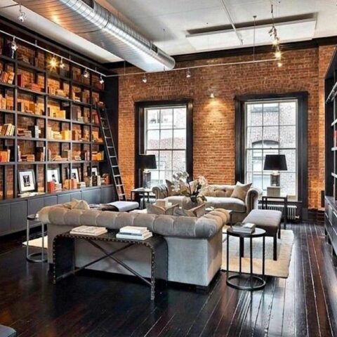vintage industrial decor
