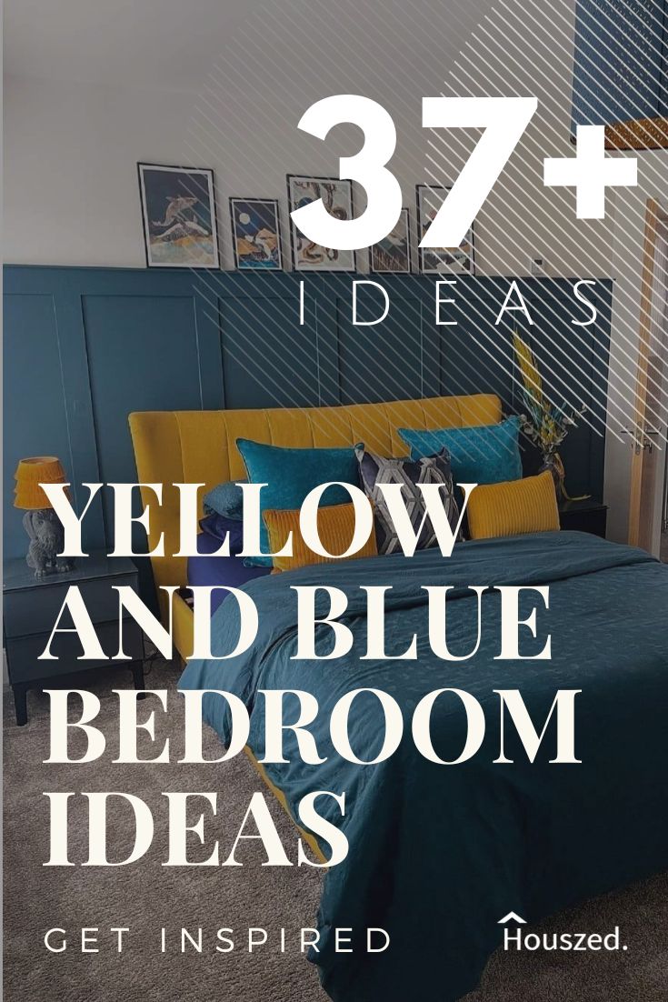 37+ Blue and Yellow Bedroom Ideas That Simply Work in 2025 Houszed