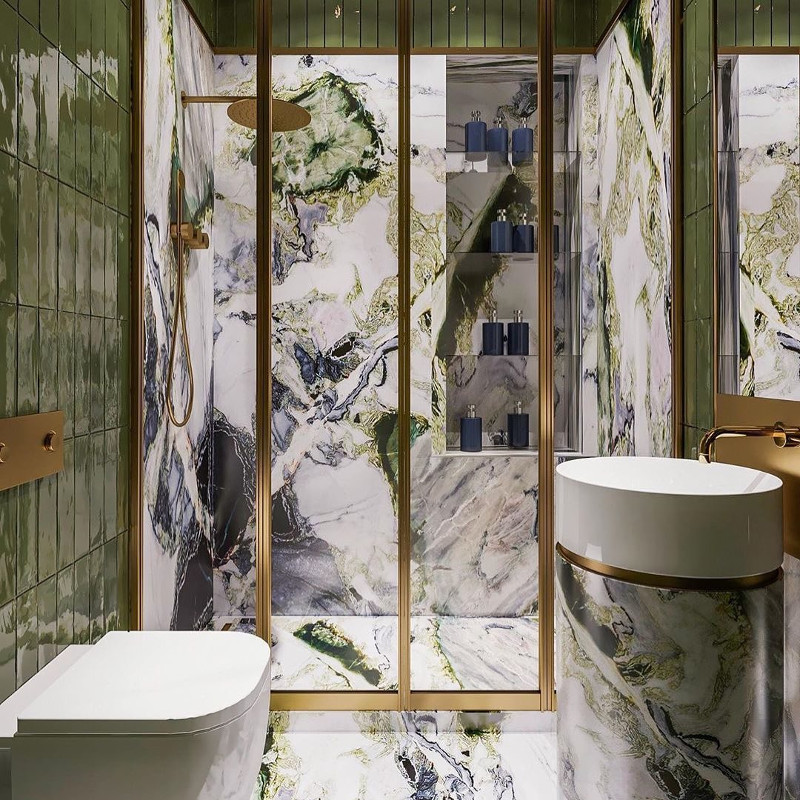 art deco bathroom ideas 25