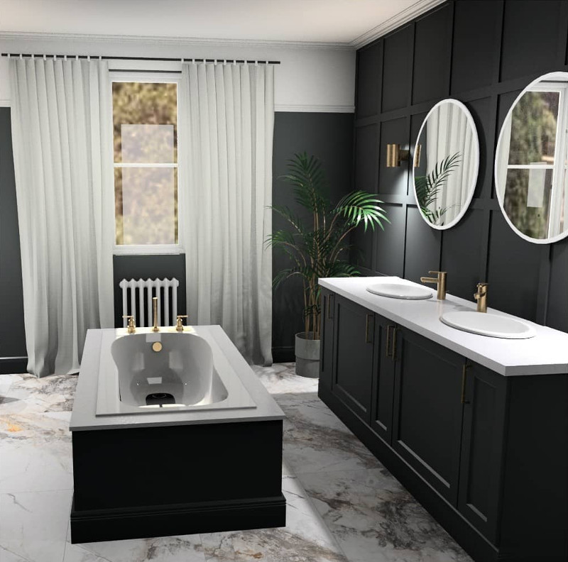 art deco bathroom ideas 7