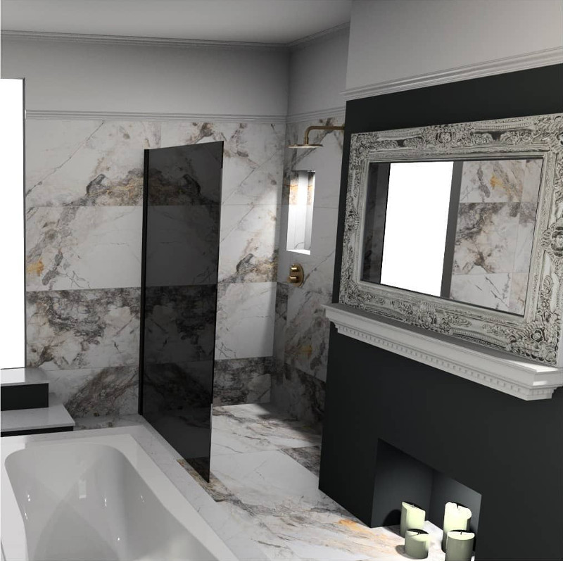 art deco bathroom ideas 8