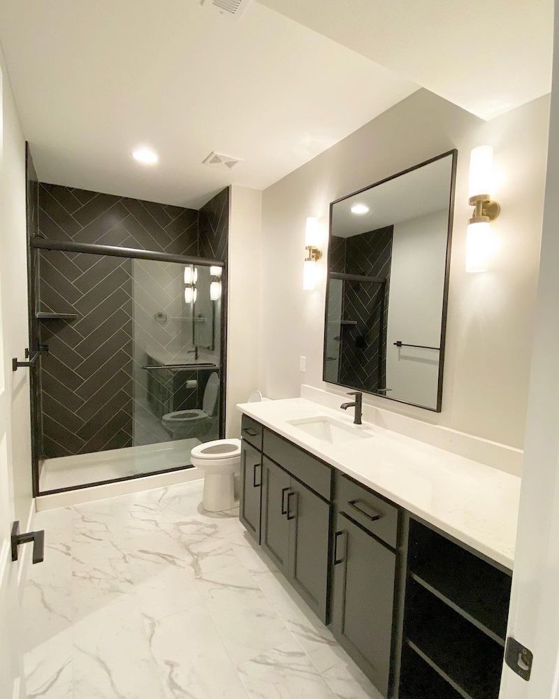 31+ Basement Bathroom Ideas That Make You Smile in 2025 | Houszed