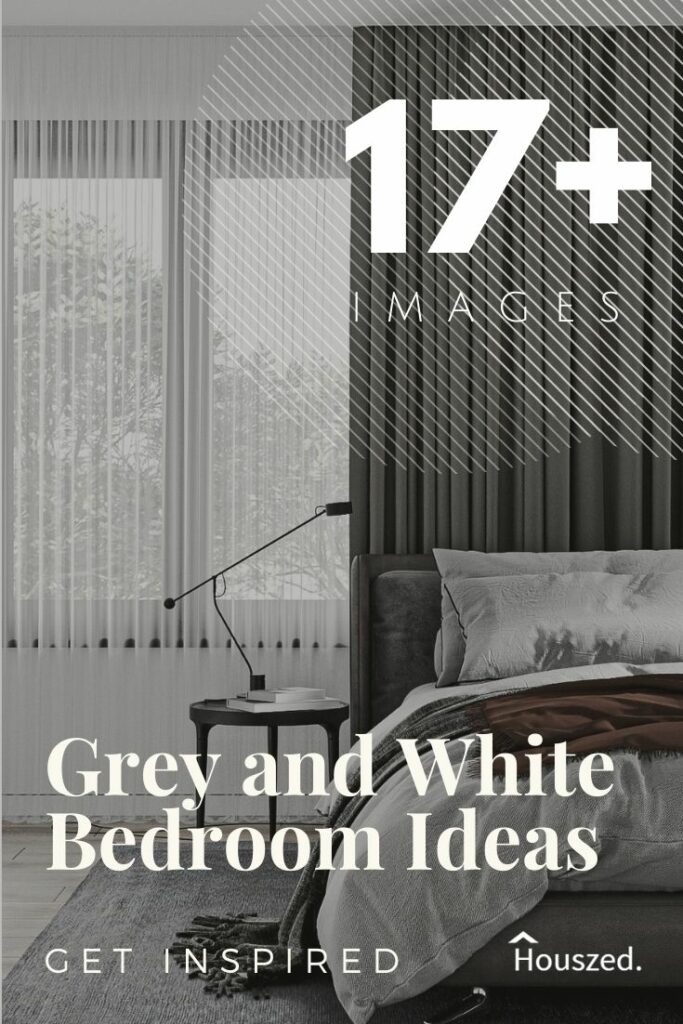 Grey and White Bedroom Idea