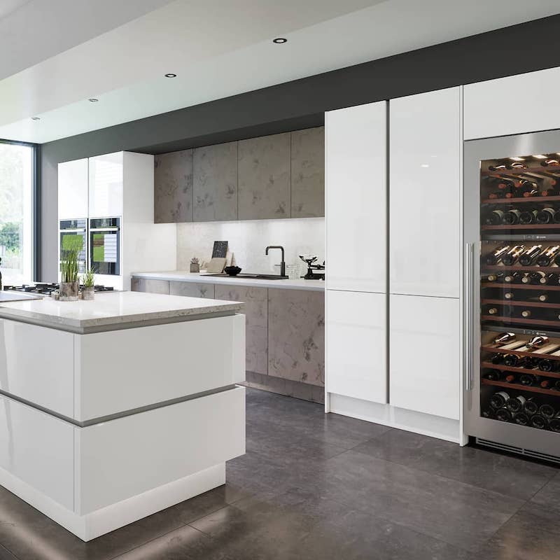 21+ Grey and White Kitchen Ideas That Impress in 2025 | Houszed