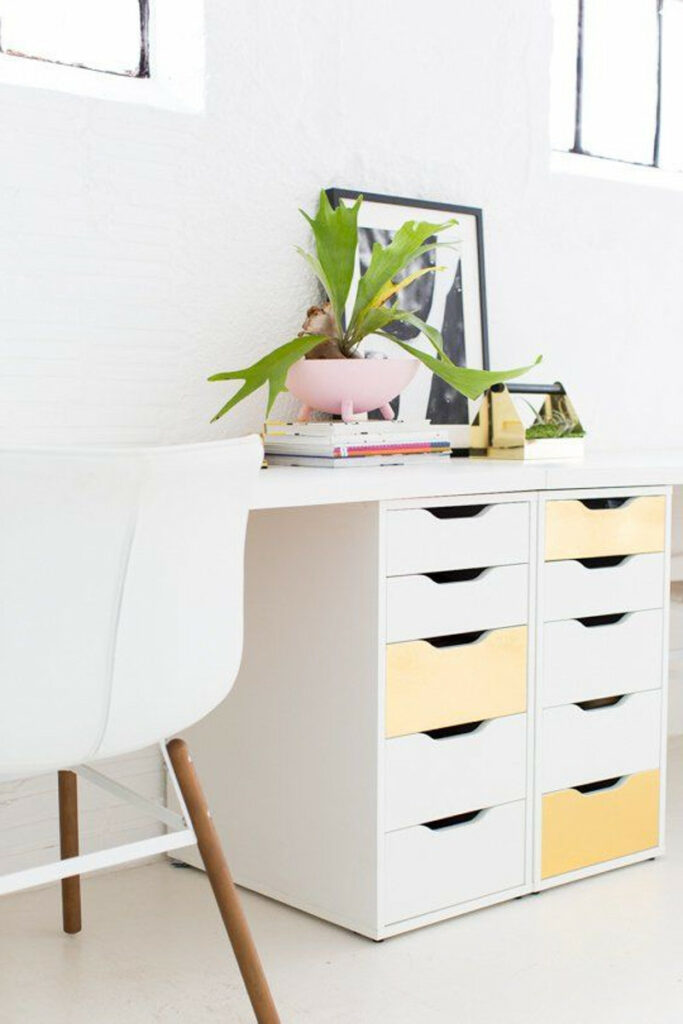 alex ikea drawers storage ideas