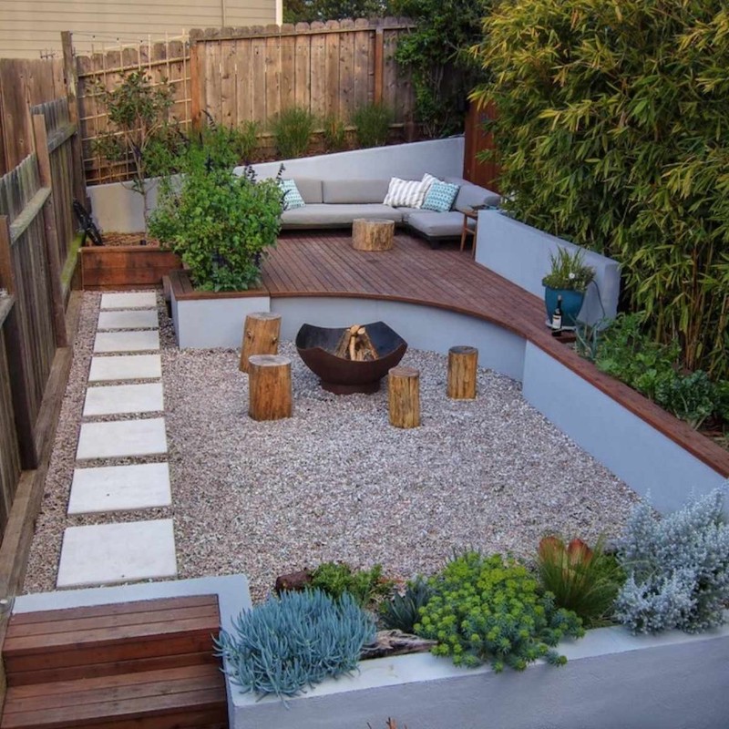 backyard above ground pool deck ideas