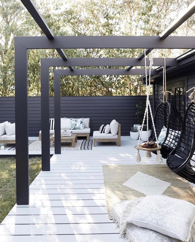 backyard landscaping ideas with deck