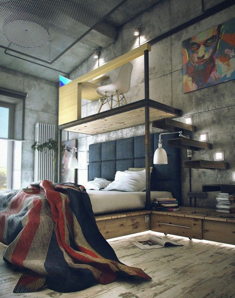 bedroom bachelor pad diy ideas