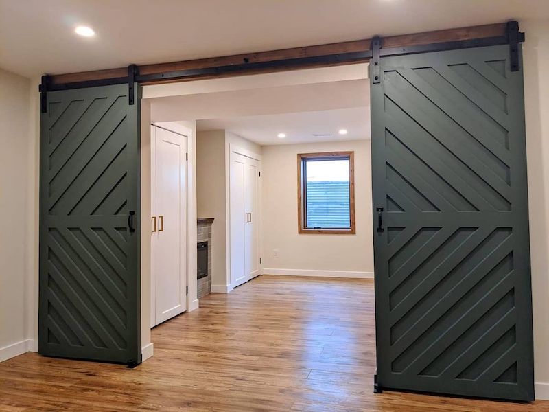 bedroom basement ideas