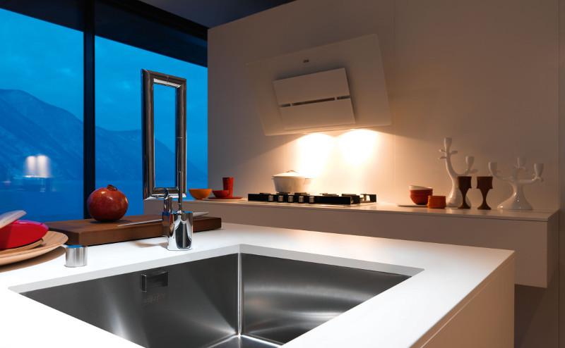 black kitchen faucet photos