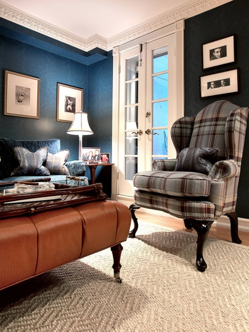 19+ Brown and Blue Living Room Ideas That Won’t Give You the Blues