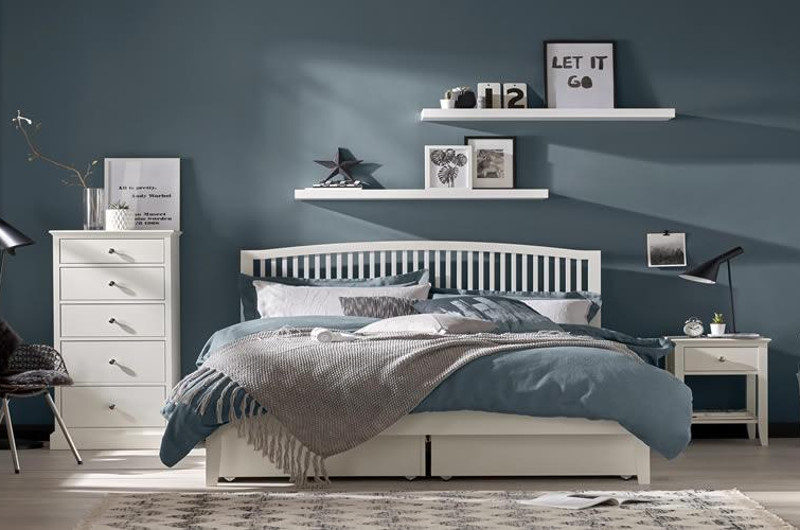 blue and grey bedrooms ideas