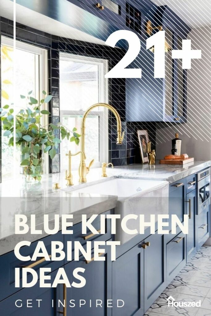 blue kitchen cabinet ideas