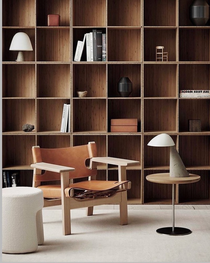 built in bookcase