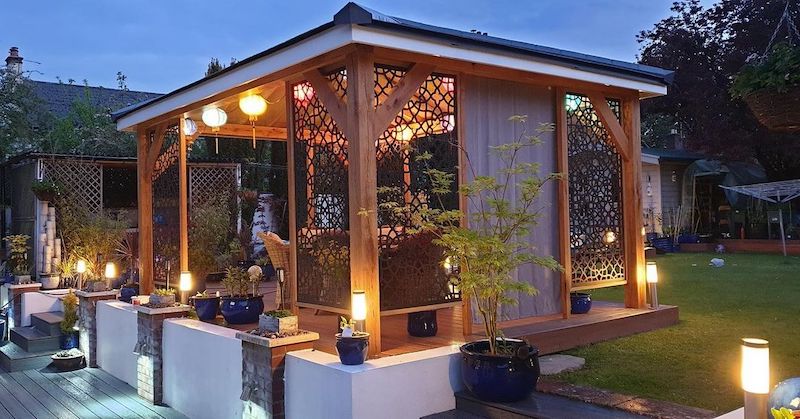 cheap privacy fence ideas for backyard