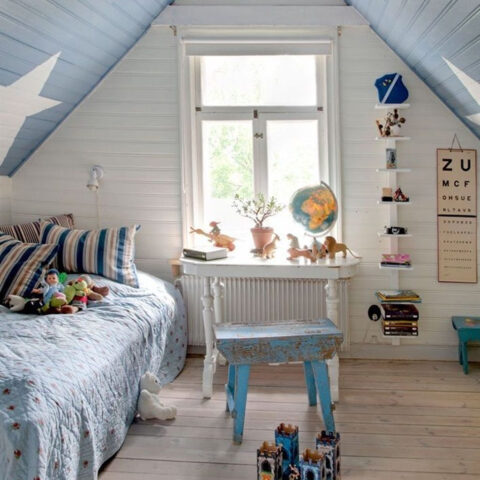 childrens attic bedroom ideas