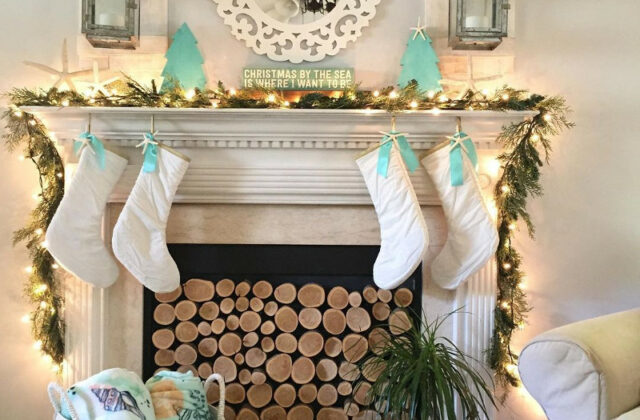 christmas mantel decorations