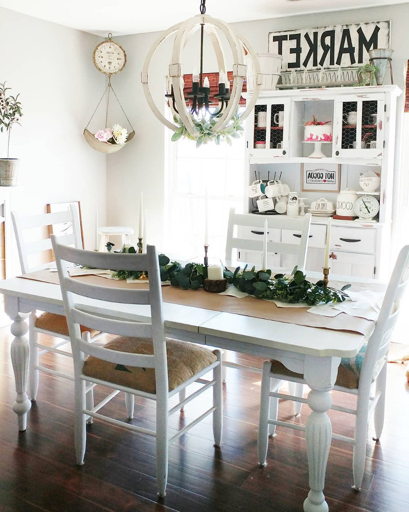 country chic dining room ideas