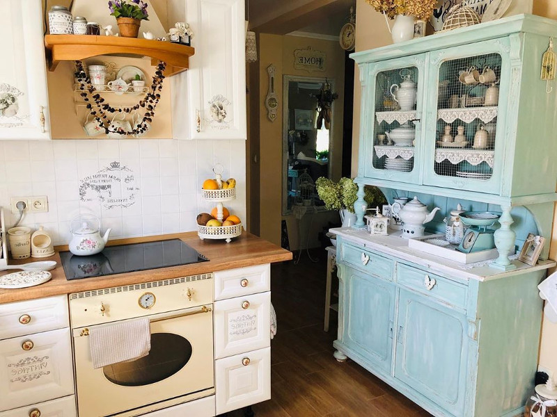 country chic kitchen