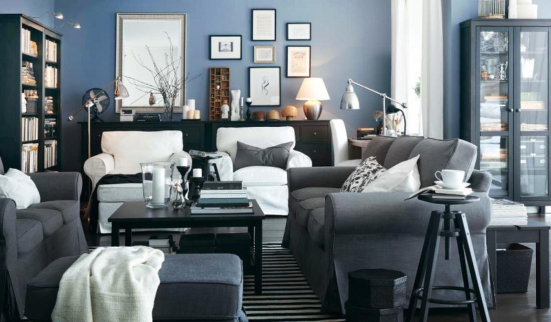 19+ Brown and Blue Living Room Ideas That Won’t Give You the Blues