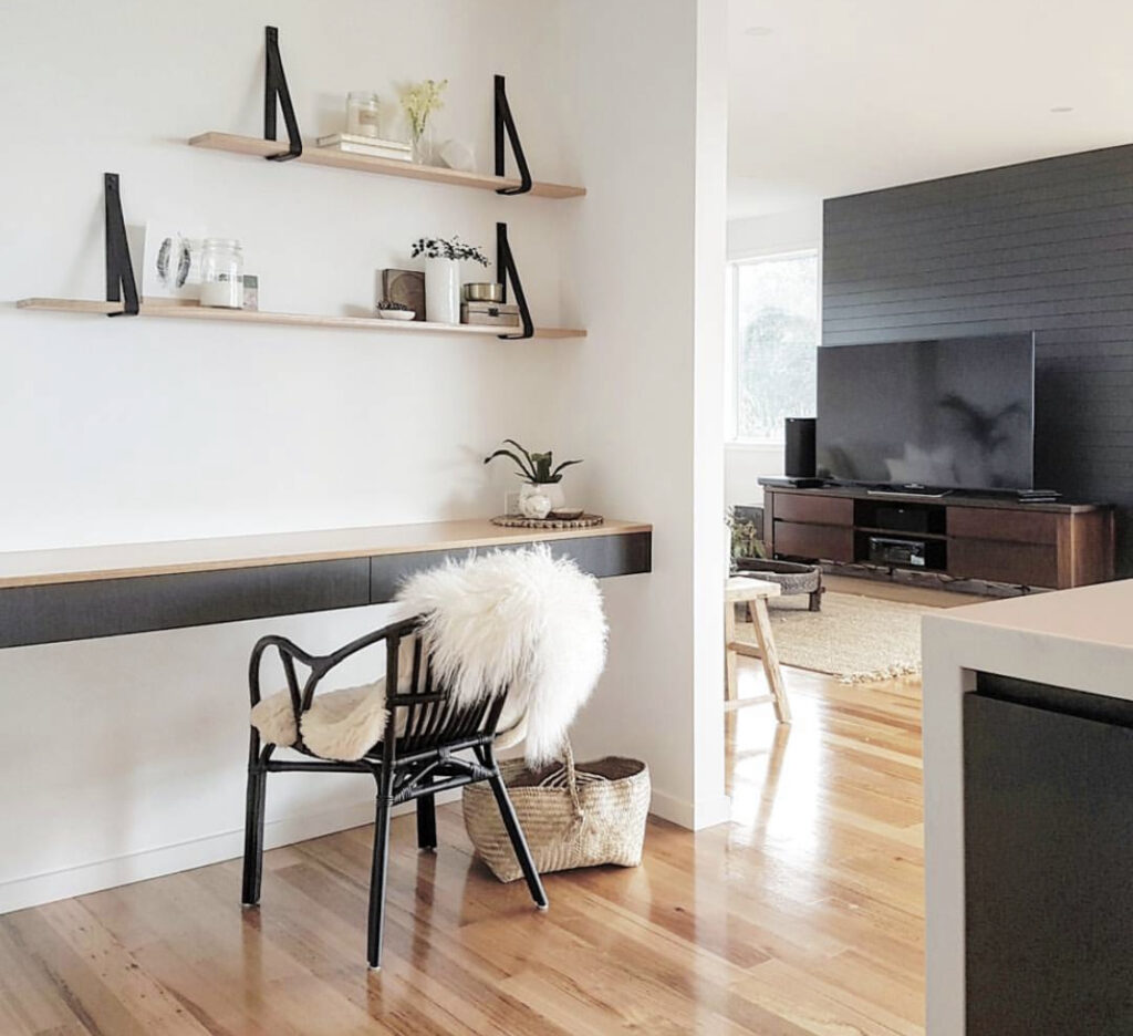 desk shelf ideas