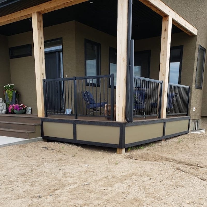 diy deck skirting ideas