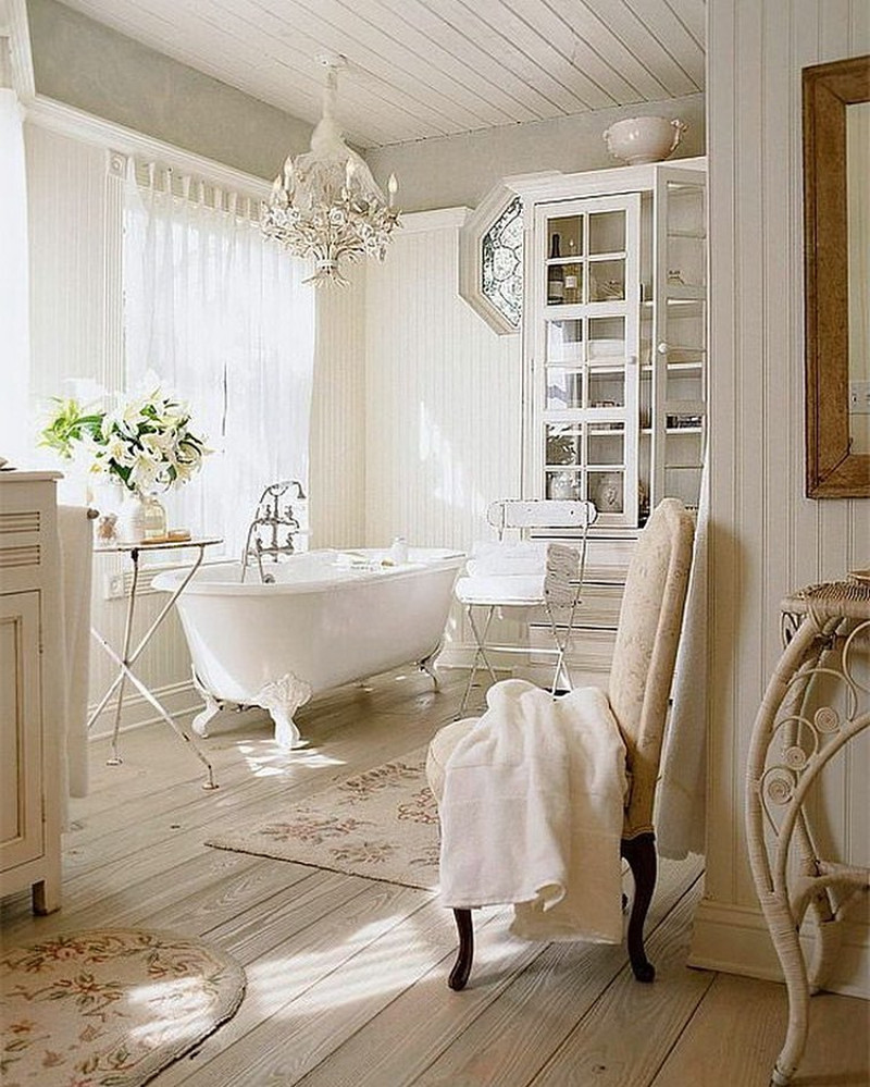 diy shabby chic bathroom decor