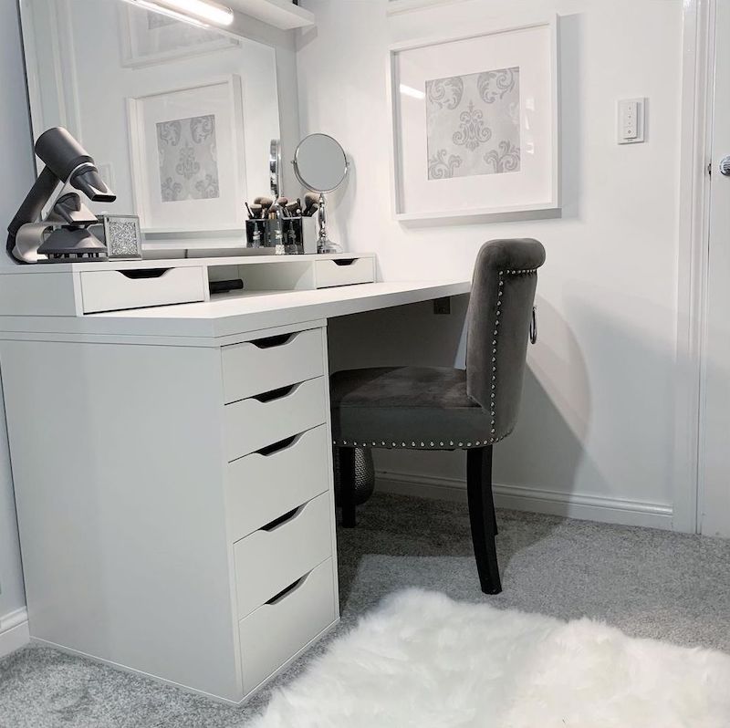 21+ IKEA Dressing Table Ideas That Look Beautiful in 2024 Houszed