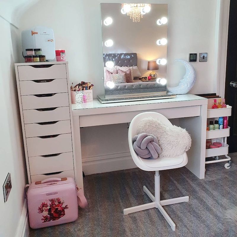 21+ IKEA Dressing Table Ideas That Look Beautiful in 2024 | Houszed