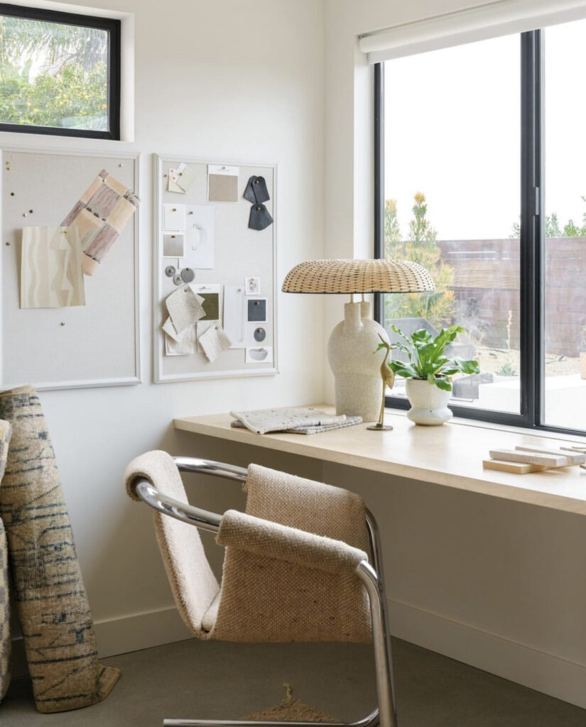 floating office desk