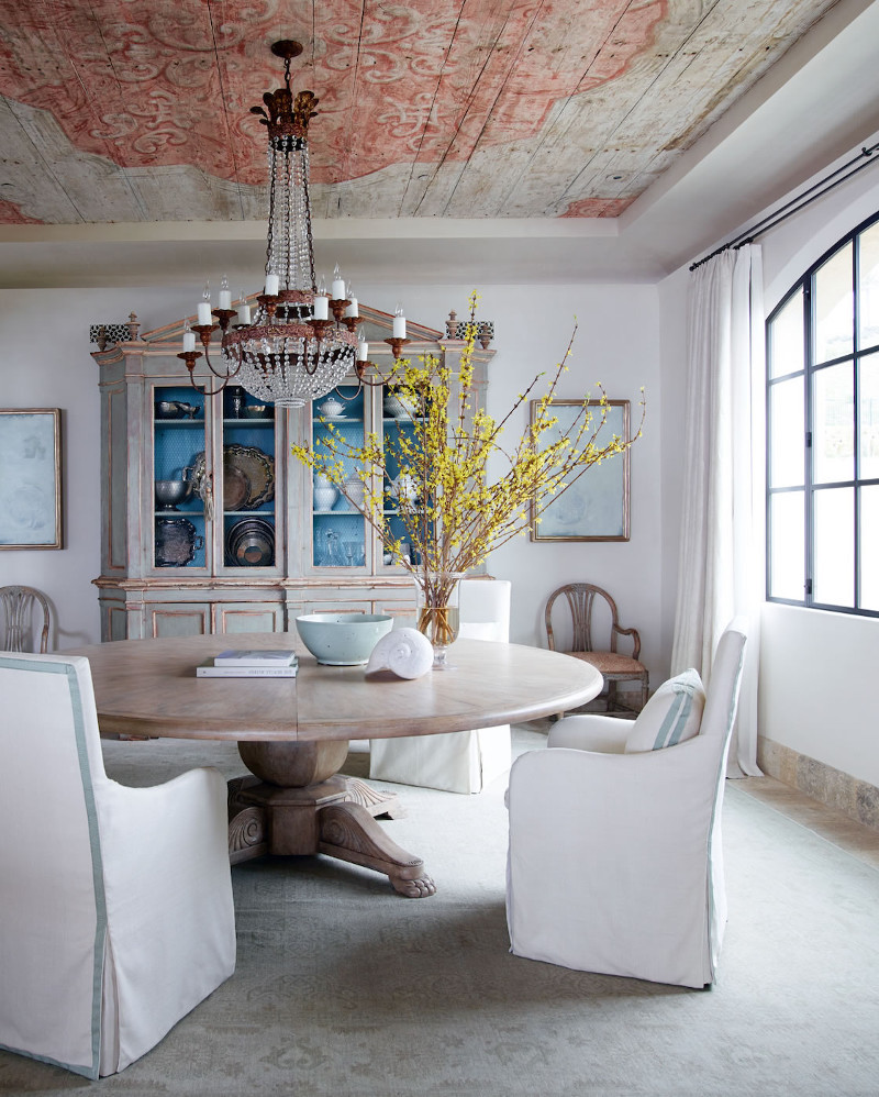 french chic dining rooms