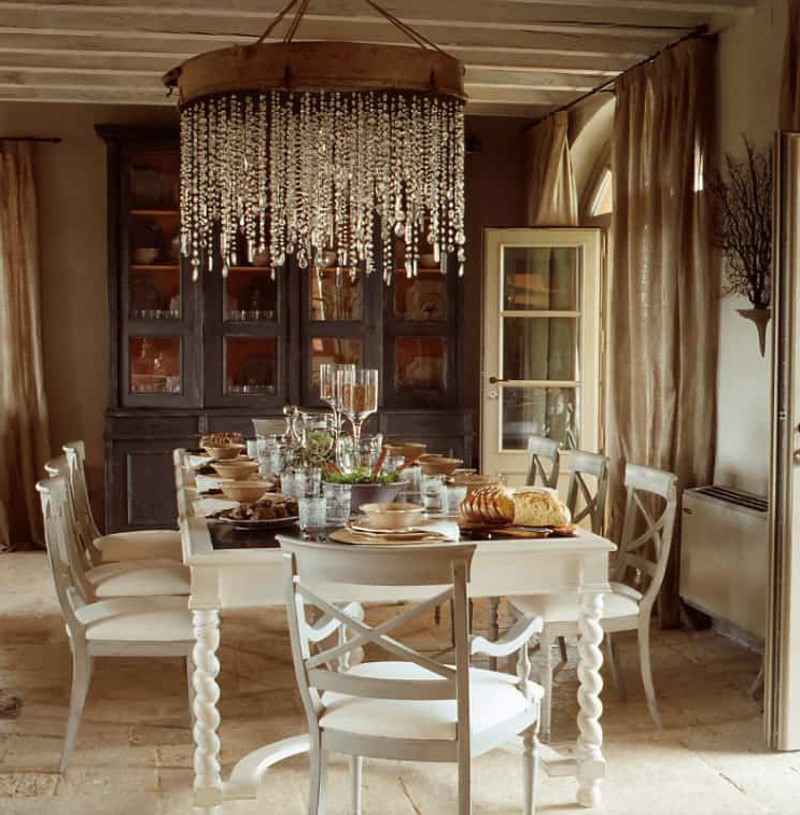 french country dining room images