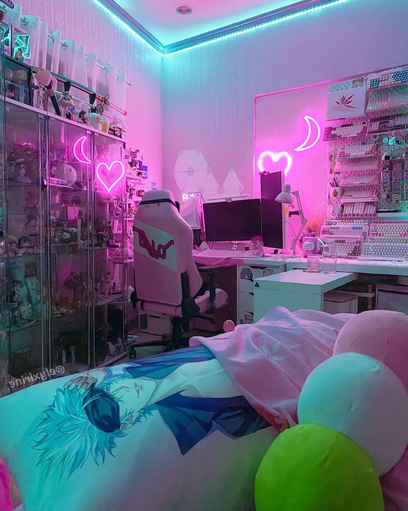 15+ Gamer Bedroom Ideas For The Win in 2023 | Houszed