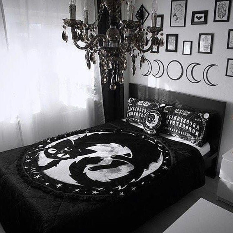 goth room ideas