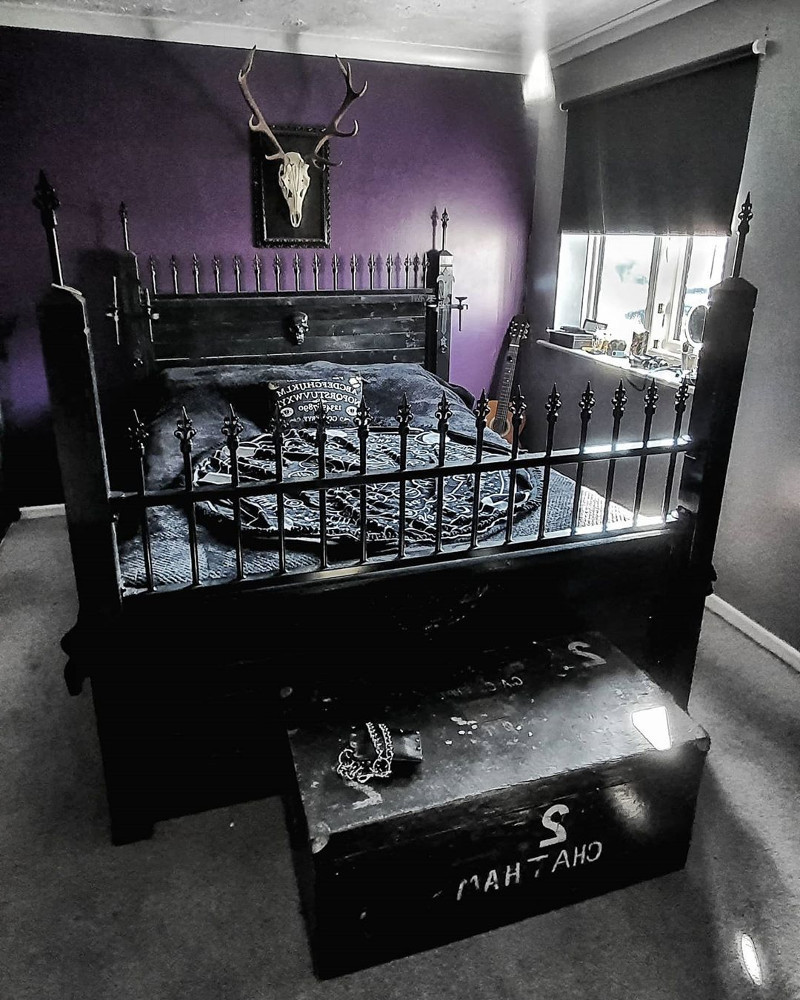 gothic bedroom 1