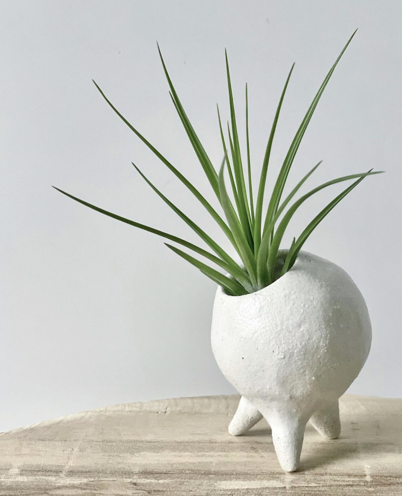 hanging glass spheres