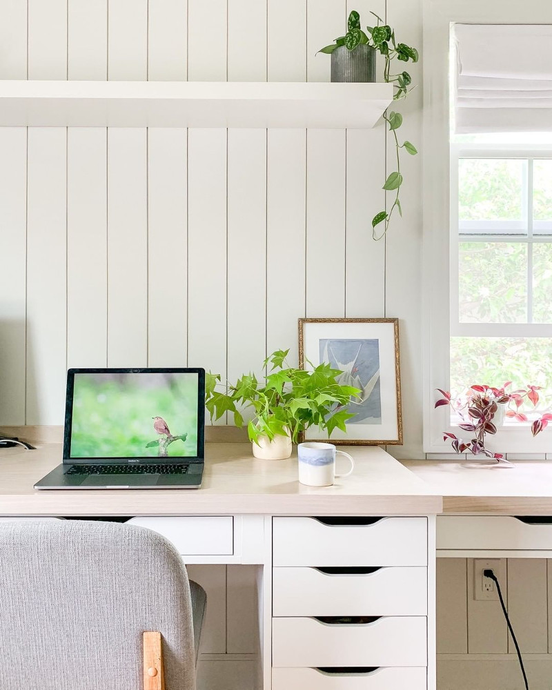 home office ikea alex desk