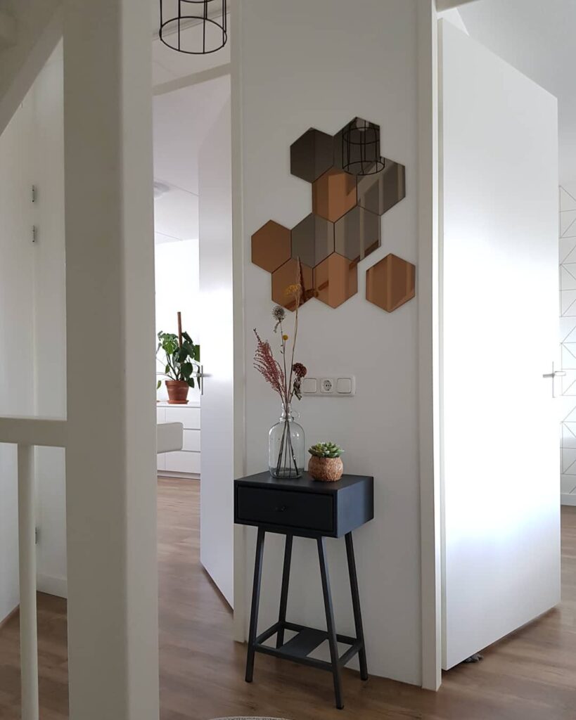 honefoss mirror ikea display
