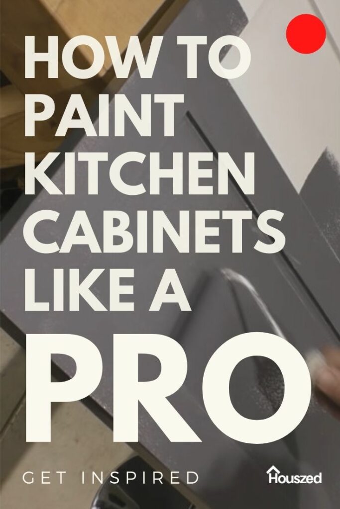 how to paint kitchen cabinets like a pro